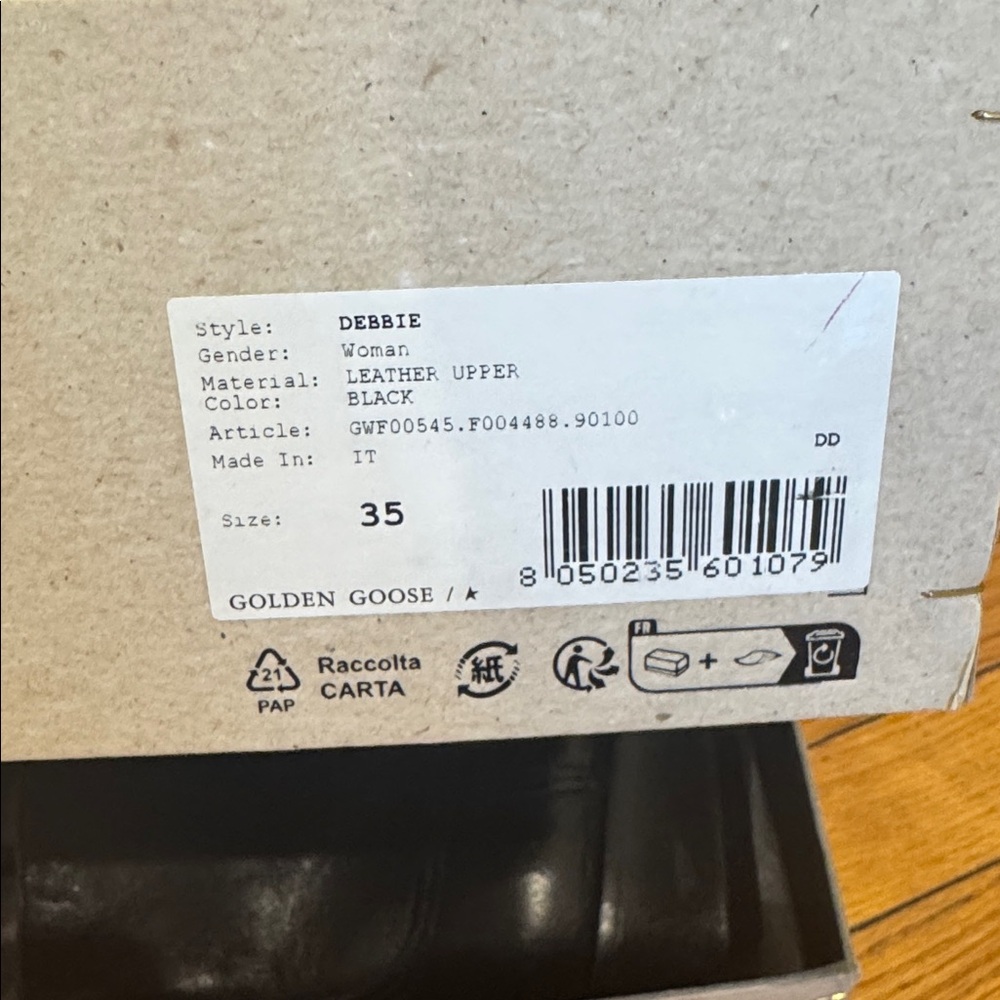 Golden Goose Deluxe Black Leather Ankle Boots brand new with tags size 35 - Picture 10 of 10